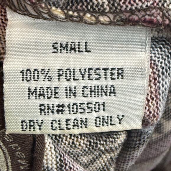 Double D Ranch Aztec Design Skirt Small Multi Summer Colorful Tribal Cowgirl - Picture 7 of 7